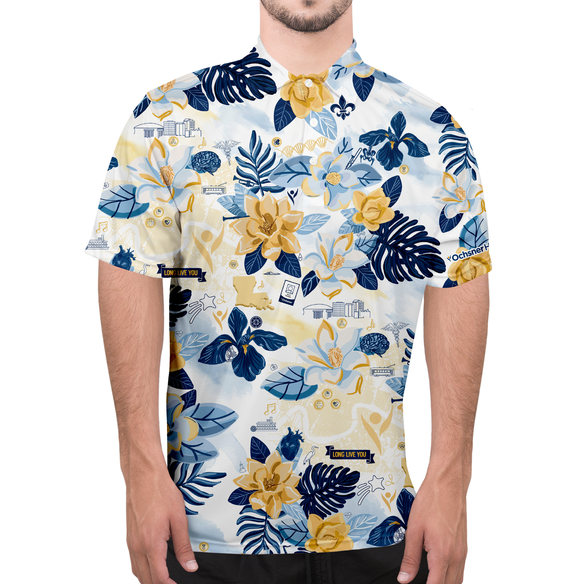 Men's C17C Ochfest Polo, , large image number 1